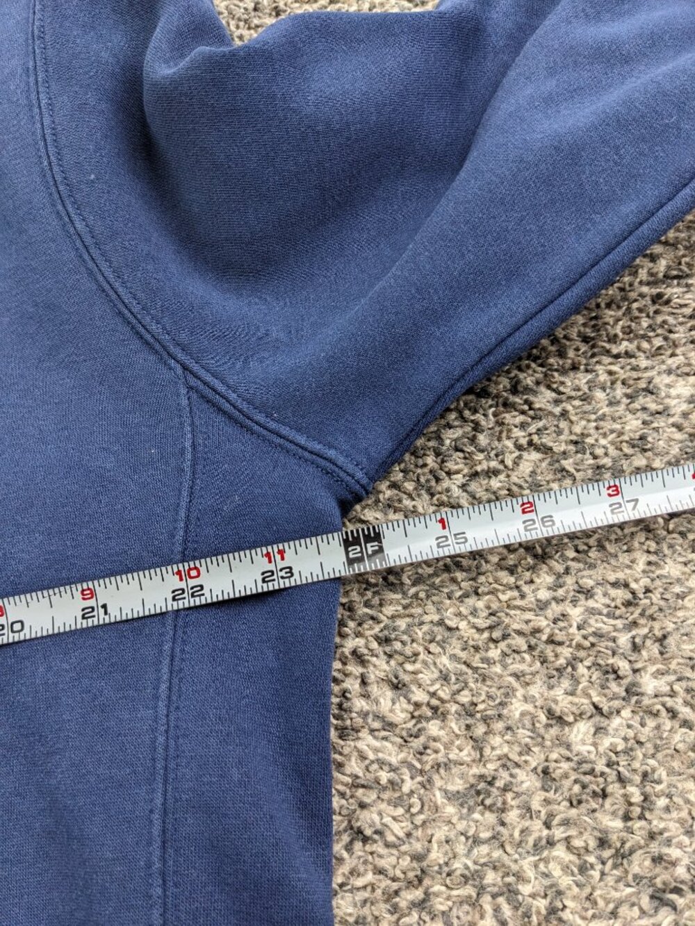 2020 Barstool Sports x Nike Sweatshirt Dave Portnoy Fleece Blue Mens Medium - Picture 8 of 10
